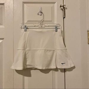 White Nike Tennis Skirt
